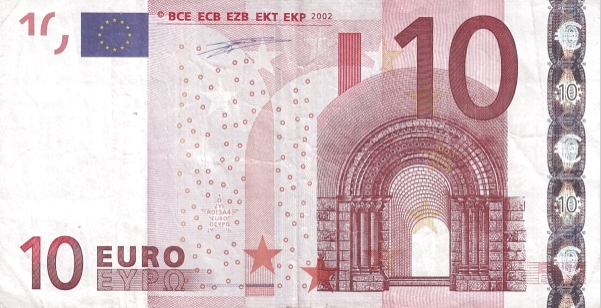 P 2X European Union - 10 Euro (2002-Duisenberg)